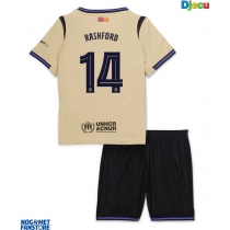 Barcelona Marcus Rashford #14 Gostujuci Dres za djecu 2025-26 Kratak Rukav (+ Kratke hlače)